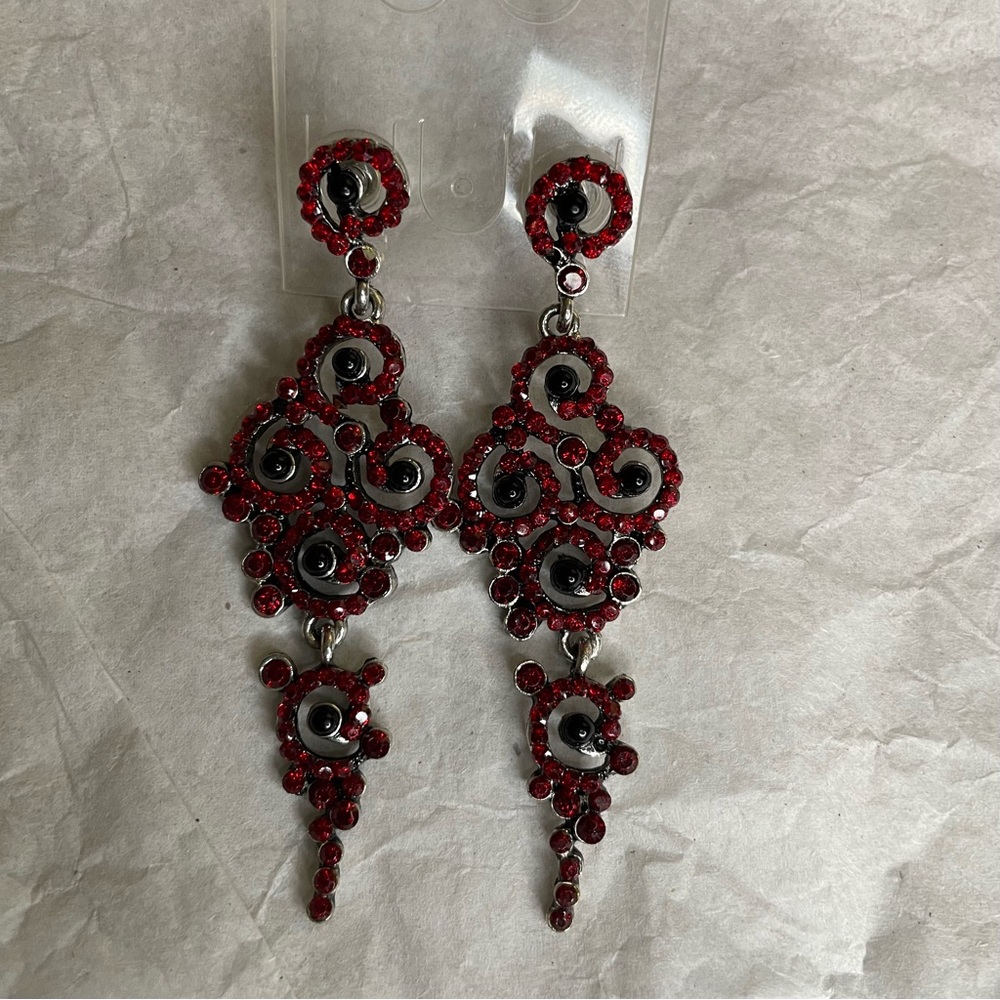 Gatsby Earrings Art Deco Vintage 1920s Flapper Jewelry Accessories Party